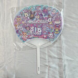 Tokidoki Uchiwa Hand Fan 2023 SDCC Comic Con Exclusive New Sealed Carnival